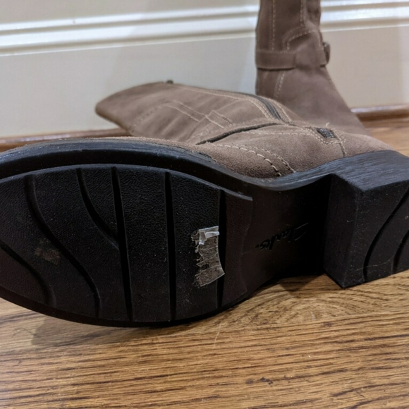 Euc clarks boots sz 8.5 - Picture 2 of 6